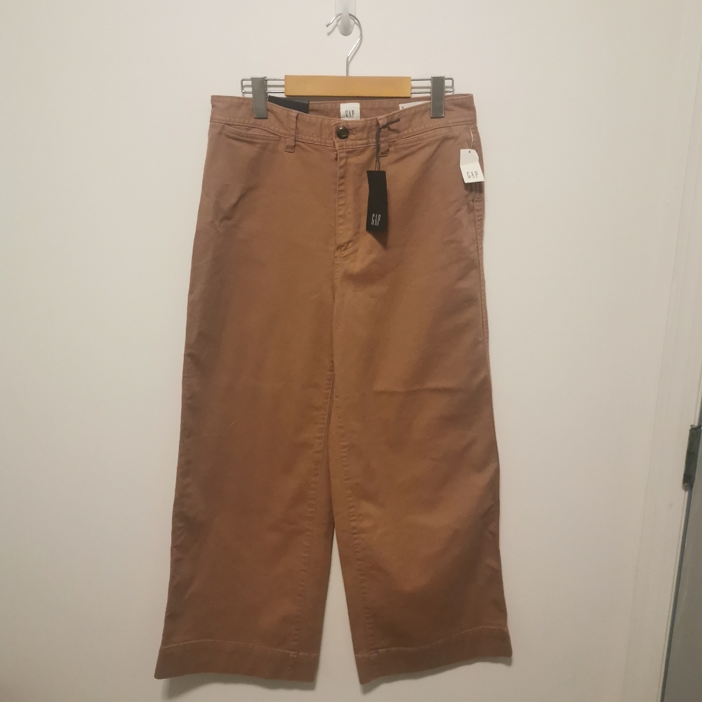 GAP | NWT wide leg high rise crop pants